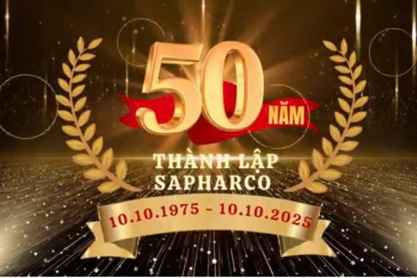 Sapharco - 50 năm vững bước vươn xa