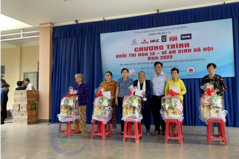 Sapharco -  Chương trình “Khối thi đua 13 - Vì an sinh xã hội” năm 2023