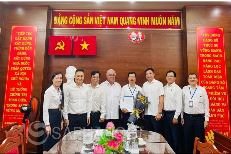 SAPHARCO công bố quyết định bổ nhiệm Phó trưởng Ban Tuyên giáo Đảng ủy