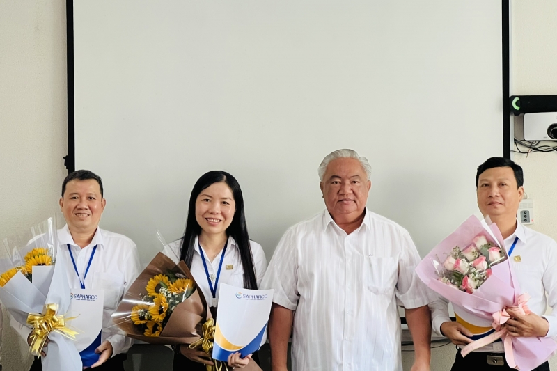 Sapharco công bố quyết định về công tác cán bộ