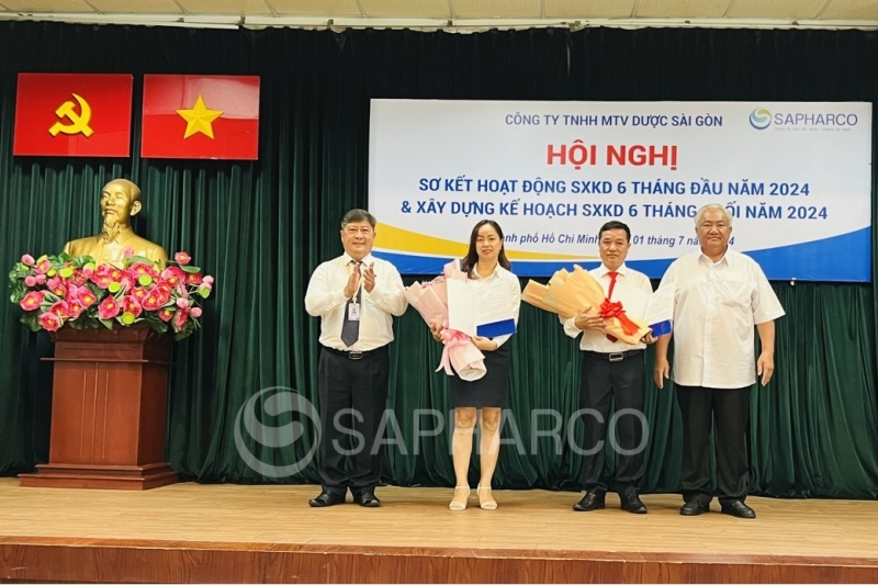 Sapharco công bố quyết định về công tác cán bộ