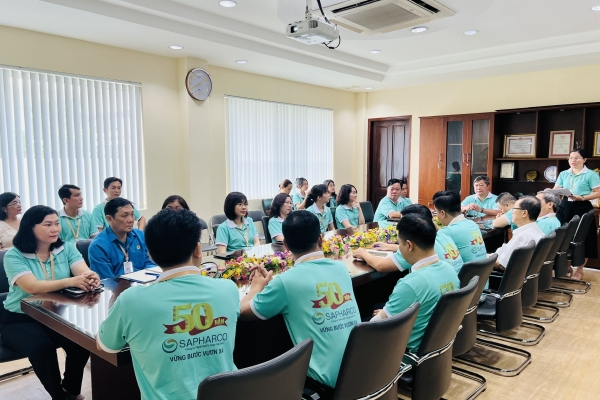 Sapharco công bố quyết định về công tác cán bộ phân công phụ trách Hội đồng thành viên Công ty