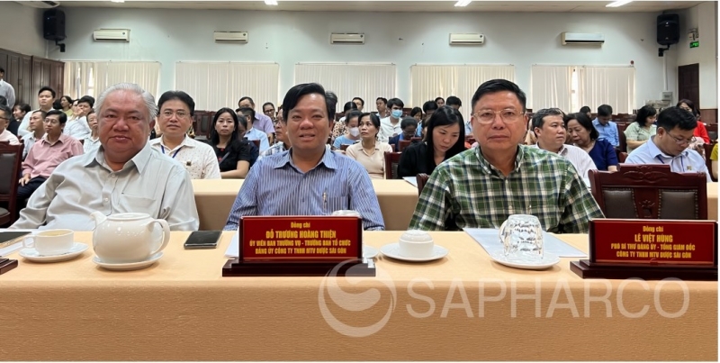 Sapharco tổ chức Hội nghị học tập, quán triệt, triển khai thực hiện Chuyên đề năm 2024