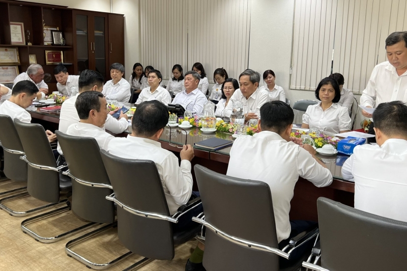 Sapharco tổ chức lễ công bố quyết định về công tác cán bộ và quyết định điều chỉnh chức năng, nhiệm vụ của Phòng Kế hoạch – Đầu tư