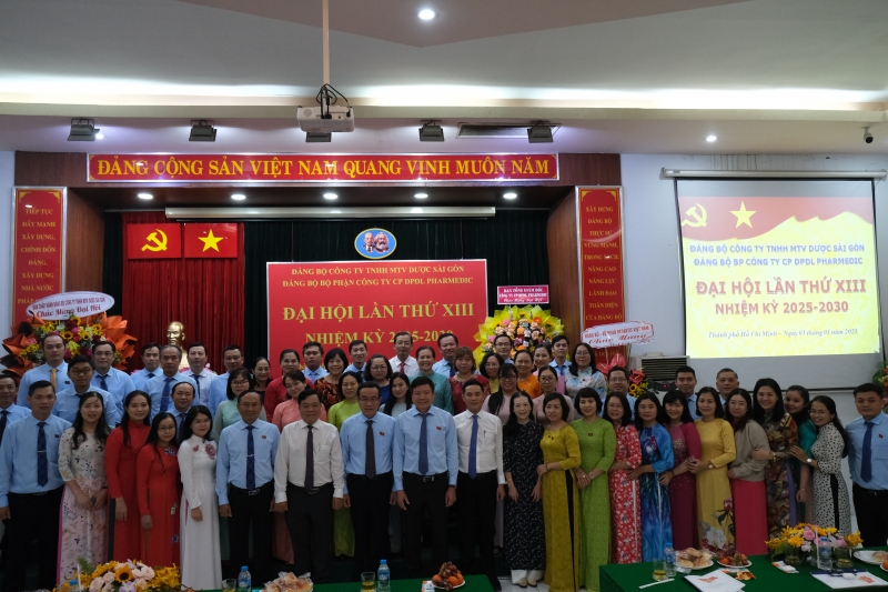 Tổ chức thành công Đại hội điểm tại Đảng bộ bộ phận Công ty Cổ phần Dược phẩm Dược liệu Pharmedic nhiệm kỳ 2025 – 2030